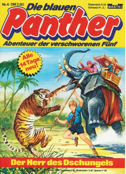 Die blauen Panther 4 (Z0-1), Bastei