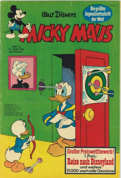 Micky Maus 1967/ 10 (Z1-), Ehapa