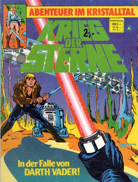 Krieg der Sterne 11 (Z1-2/2, Sz), Ehapa