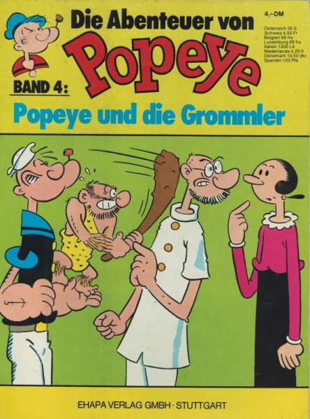 Die Abenteuer von Popeye 4 (Z2), Ehapa