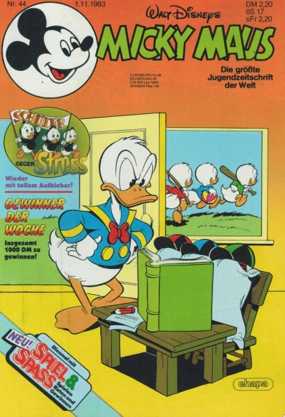 Micky Maus 1983/ 44 (Z0-1/1), Ehapa