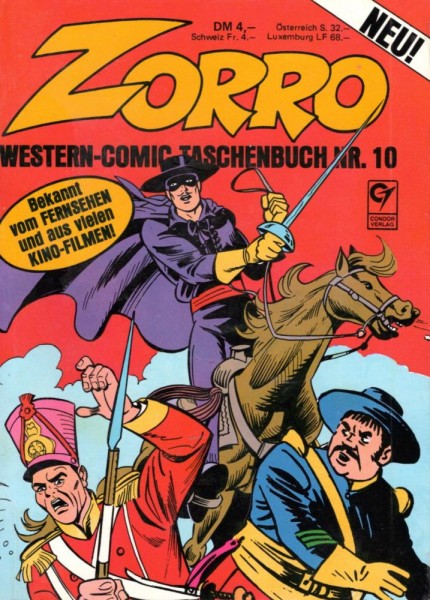 Zorro Comic-Taschenbuch 10 (Z1-), Condor