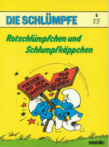 Die Schlümpfe 6 (Z1), Semic