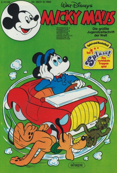 Micky Maus 1982/ 38 (Z0-1/1), Ehapa