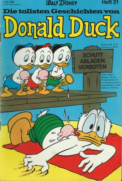 Die tollsten Geschichten von Donald Duck Sonderheft 21 (Z1-2), Ehapa