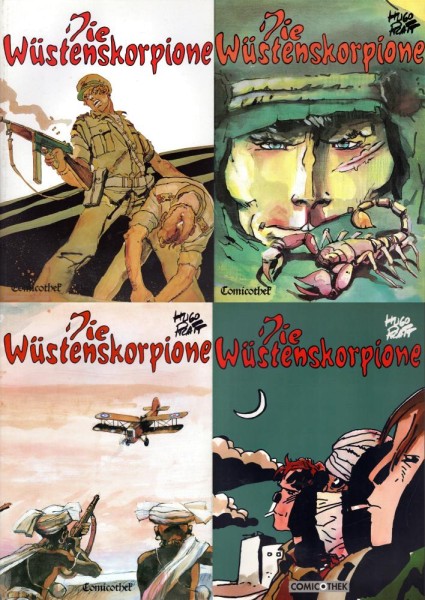 Die Wüstenskorpione 1-4 (Z0), Comicothek