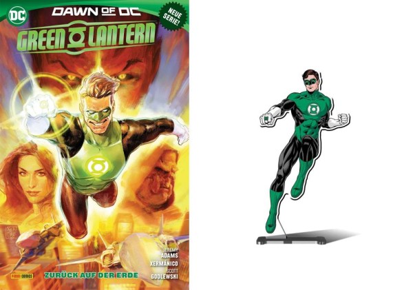 Green Lantern Dawn of DC 1 mit Acryl-Figur, Panini