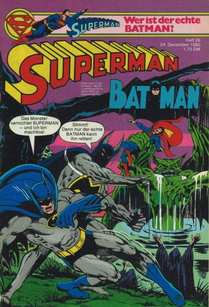 Superman 1980/ 26 (Z1), Ehapa
