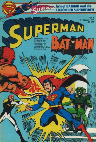 Superman 1977/ 4 (Z1-, Sm), Ehapa
