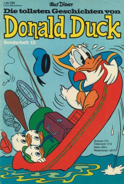 Die tollsten Geschichten von Donald Duck Sonderheft 13 (Z1-2), Ehapa