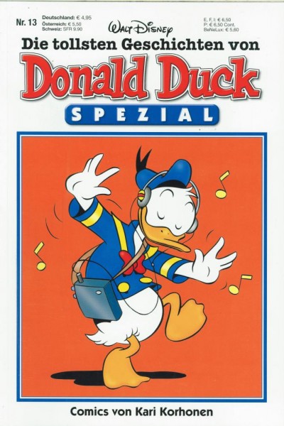 Die tollsten Geschichten von Donald Duck Spezial 13 (Z1), Ehapa