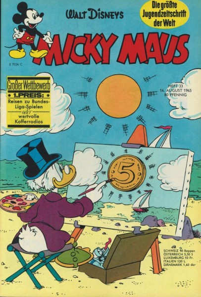Micky Maus 1965/ 33 (Z1), Ehapa