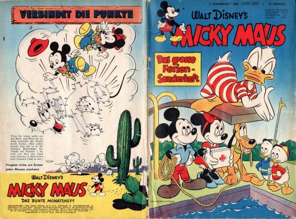 Micky Maus Sonderheft 5 (Z3), Ehapa