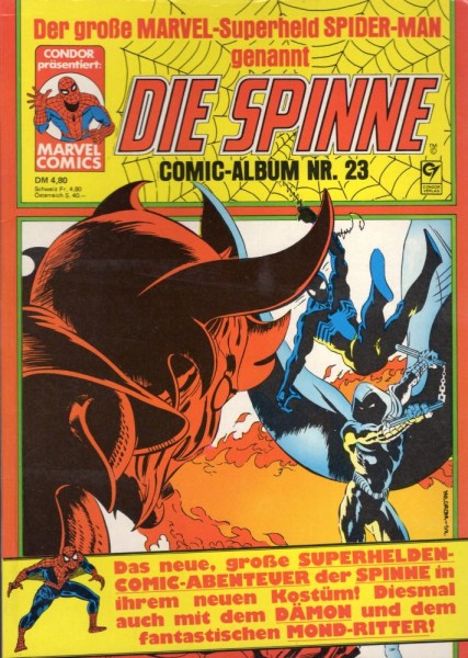 Die Spinne - Comic Album 23 (Z1), Condor