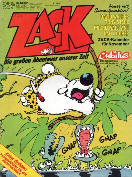 Zack 1978/ 22 (Z1-2, Sz), Koralle