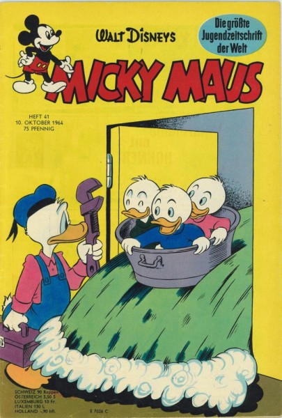 Micky Maus 1964/ 41 (Z1-, Sm), Ehapa