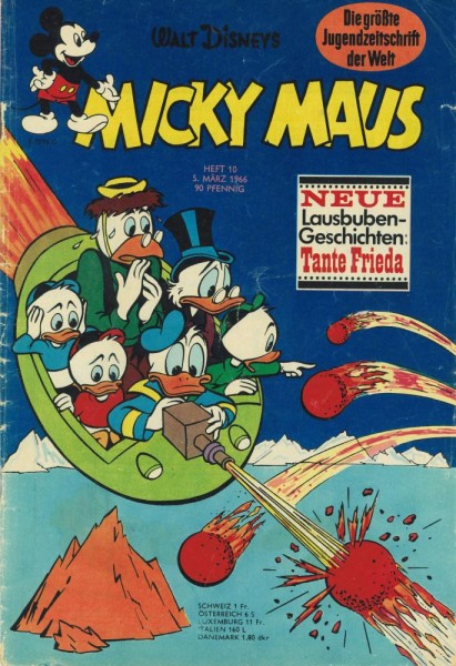 Micky Maus 1966/ 10 (Z2), Ehapa