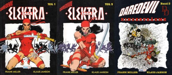 Daredevil 1-3 (Z1), Feest