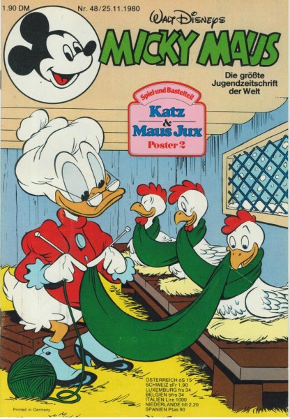 Micky Maus 1980/ 48 (Z1), Ehapa