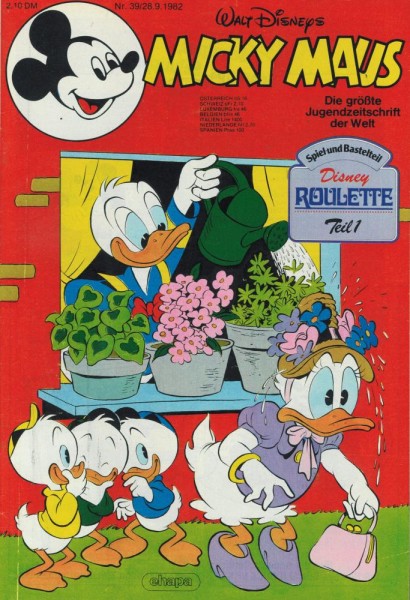 Micky Maus 1982/ 39 (Z0-1/1), Ehapa