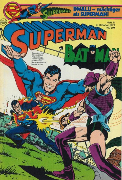 Superman 1979/ 21 (Z0-1, Sm), Ehapa