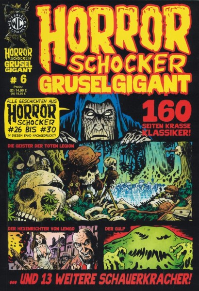 Horror Schocker Grusel Gigant 6, Weissblech