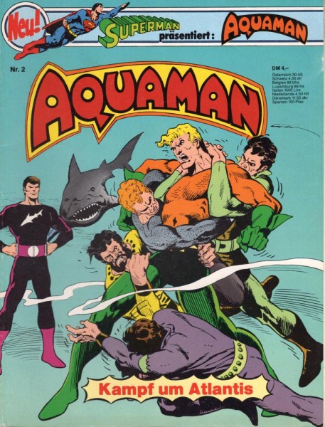 Superman präsentiert: Aquaman 2 (Z1), Ehapa