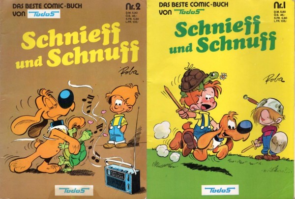 Schnieff und Schnuff 1+2 (Z1-2, 1. Auflage), Diverse