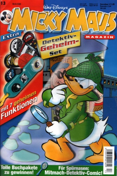 Micky Maus 2003/ 13 (Z1), Ehapa