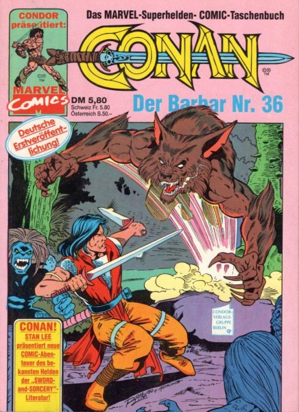 Conan Taschenbuch 36 (Z1), Condor