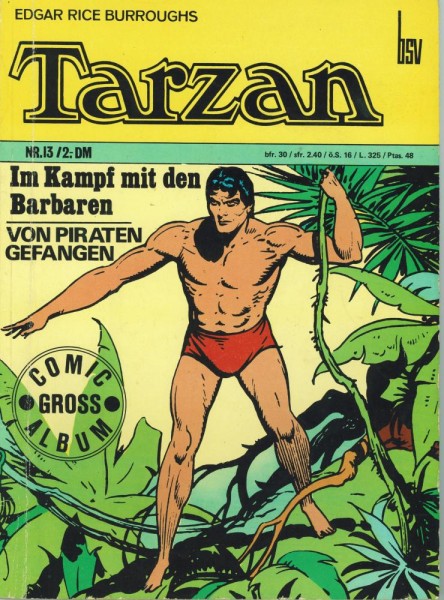 Tarzan Comic-Gross-Album 13 (Z1-2), bsv