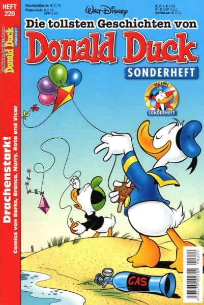 Die tollsten Geschichten von Donald Duck Sonderheft 220 (Z0-1), Ehapa