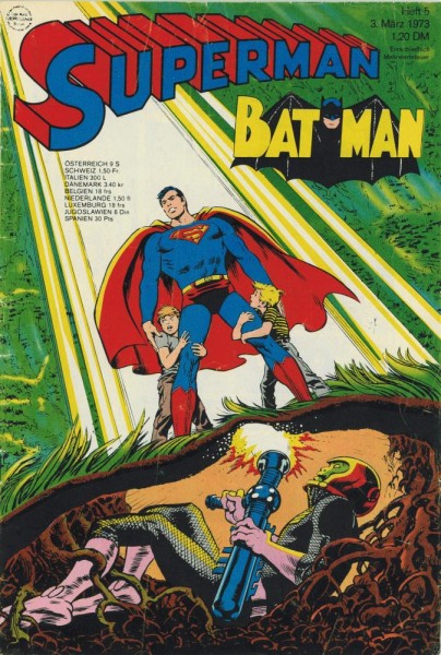 Superman 1973/ 5 (Z2, Sm), Ehapa