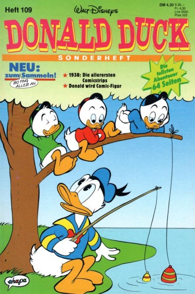 Die tollsten Geschichten von Donald Duck Sonderheft 109 (Z1), Ehapa
