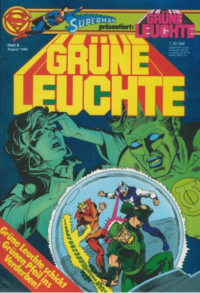 Grüne Leuchte 1980/ 8 (Z1-2), Ehapa