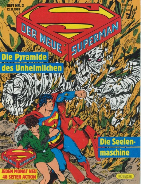 Der neue Superman 1987 2 (Z1-), Ehapa