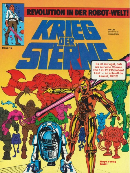 Krieg der Sterne 12 (Z1), Ehapa
