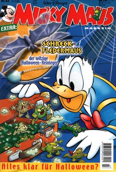 Micky Maus 2001/ 43 (Z1), Ehapa
