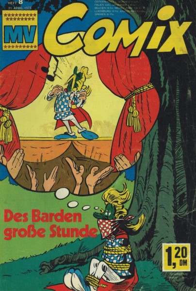 Mickyvision 1973/ 8 (Z2-, Sz, Sm), Ehapa