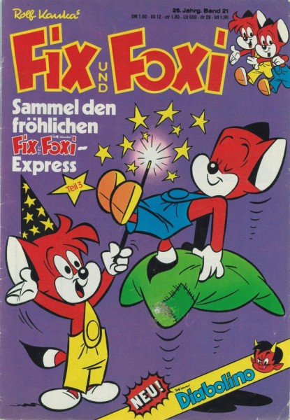 Fix und Foxi 26. Jg. 21 (Z1), Pabel