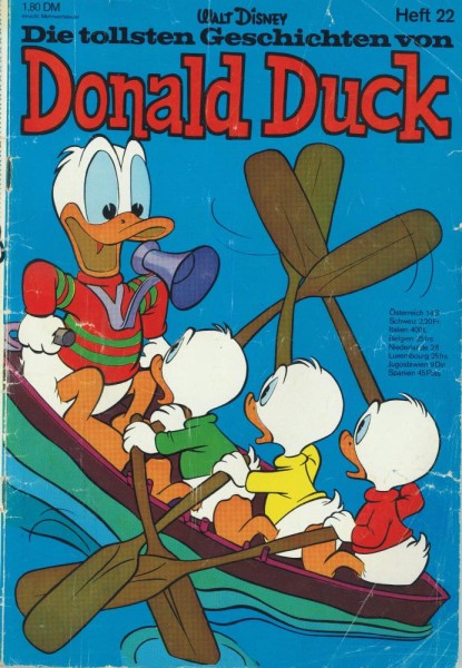 Die tollsten Geschichten von Donald Duck Sonderheft 22 (Z2), Ehapa