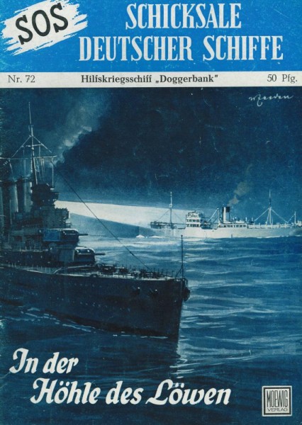SOS - Schicksale deutscher Schiffe 72 (Z1-2), Moewig