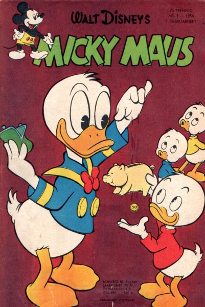 Micky Maus 1956/ 3 (Z1-2/2), Ehapa