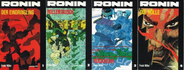 Ronin 1-4 (Z1-, 1. Auflage), Carlsen