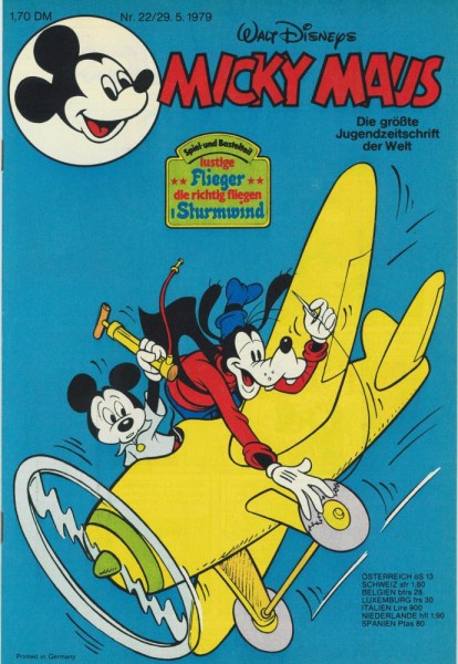 Micky Maus 1979/ 22 (Z0-1/1), Ehapa