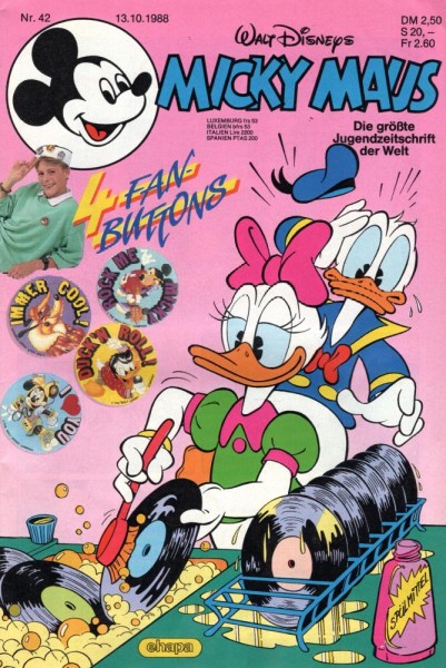 Micky Maus 1988/ 42 (Z0-1), Ehapa