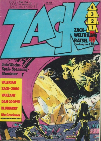 Zack 1973/32 (Z2-3), Koralle