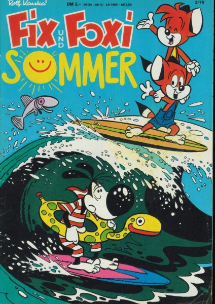 Fix und Foxi Sommer 1979 2 (Z1-), Gevacur