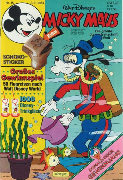 Micky Maus 1984/ 45 (Z0-1/1), Ehapa