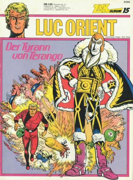 Zack Album 15 - Luc Orient (Z1-2/2, St), Koralle